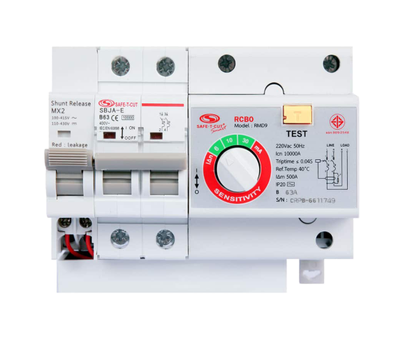 Safe-T-Cut SMART : RCBO Module RMD9